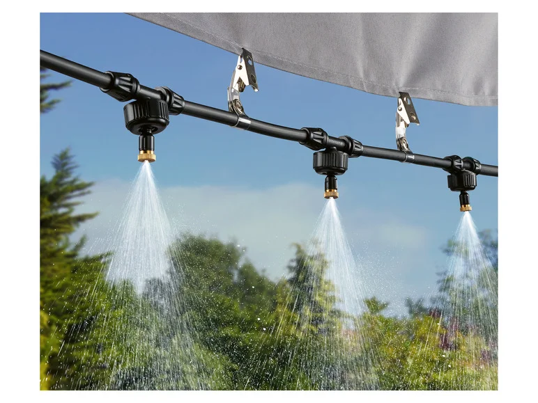 Systemy PARKSIDE® proporciona refrigeração e irrigação por meio de nebulização.