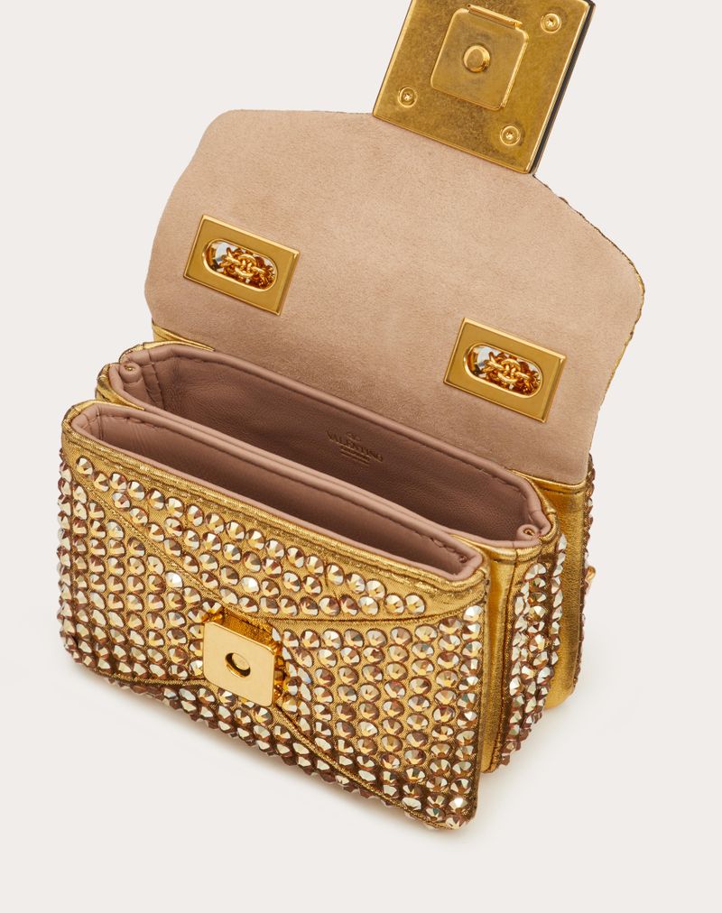 MIKRO TASKE MED ÉN NITTEKÆDE MED BRODERI