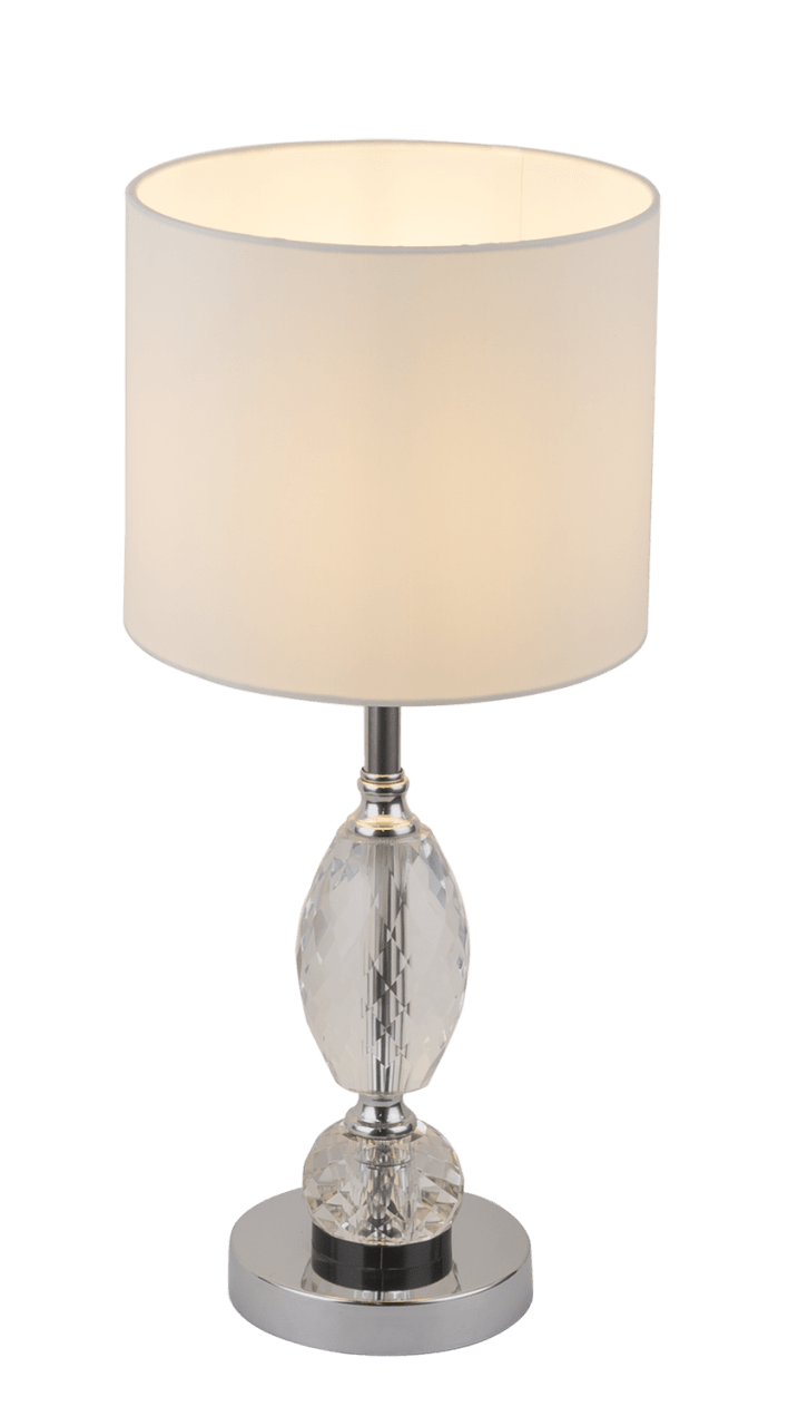 Globo Lighting - BRONN - Tischleuchte Metall verchromt, 1x E14