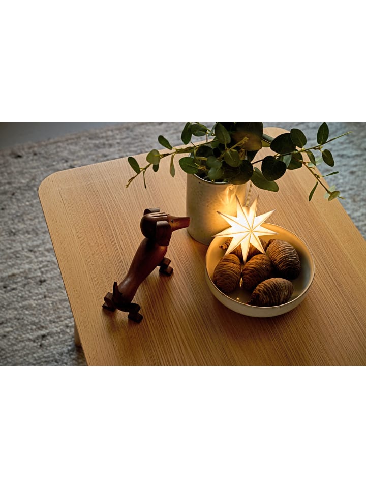 Sterntaler Dekostern | Weihnachtsstern Kunststoff | 9-Zacker Stern | mit Timer | günstig kaufen onesize