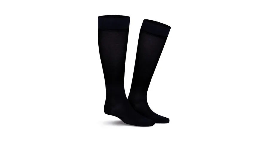 KUNERT Herren Kniestrümpfe Fly & Care dark navy