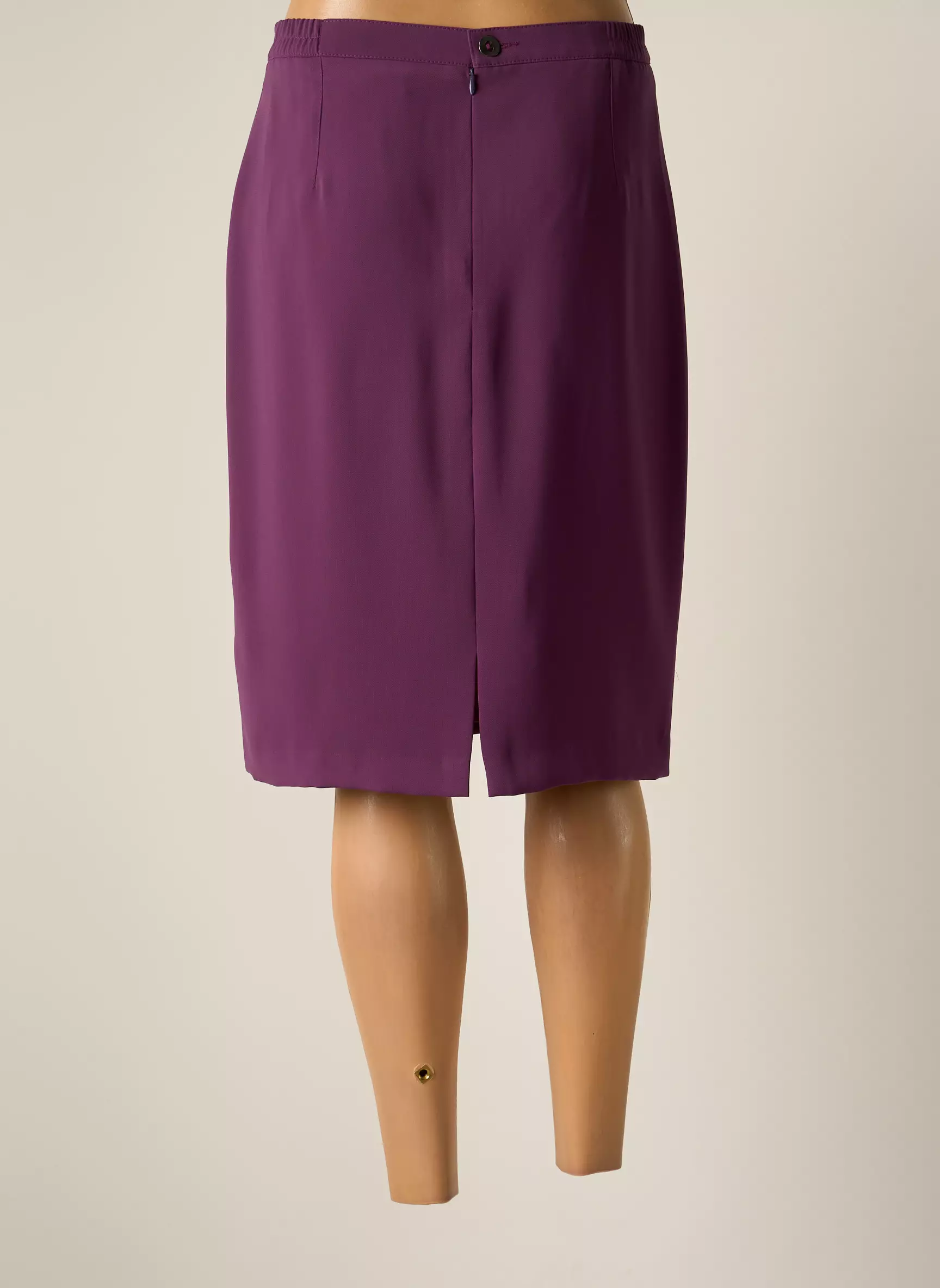 Jumfil Jupes Mi Longues Femme couleur violet