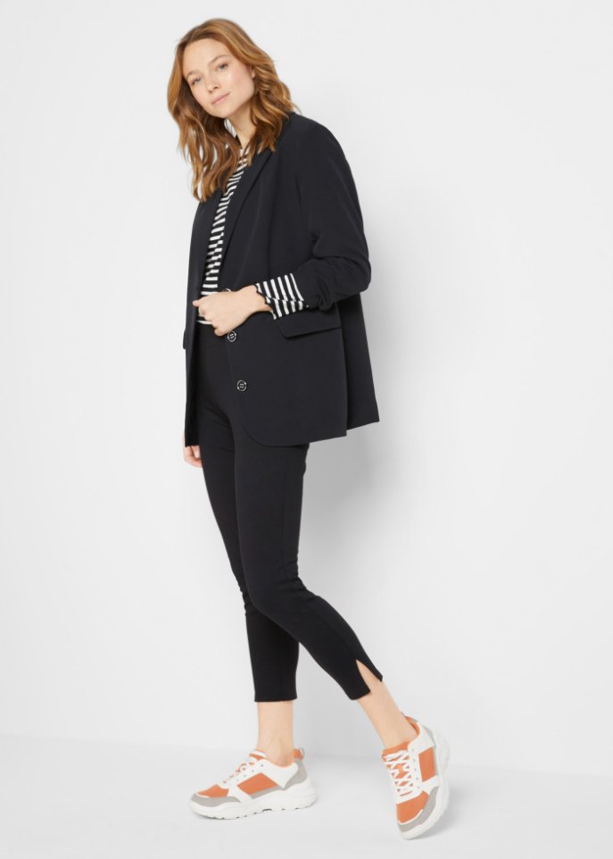 Punto di Roma Leggings mit Schlitz