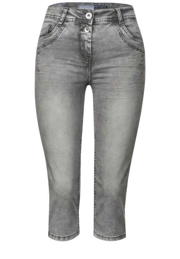 CECIL Slim Fit Jeans in Grau
