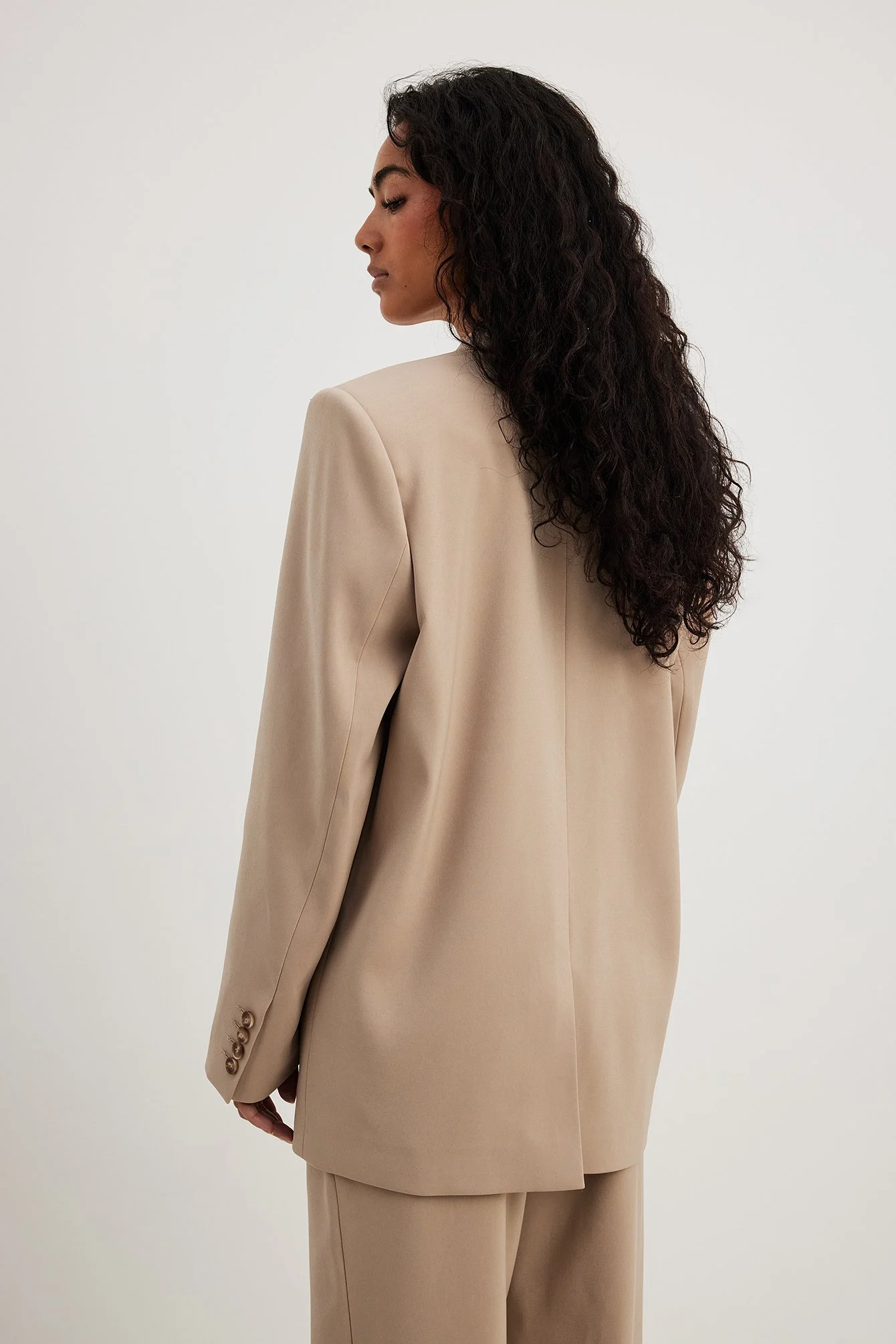 Figurbetonter Oversize-Blazer