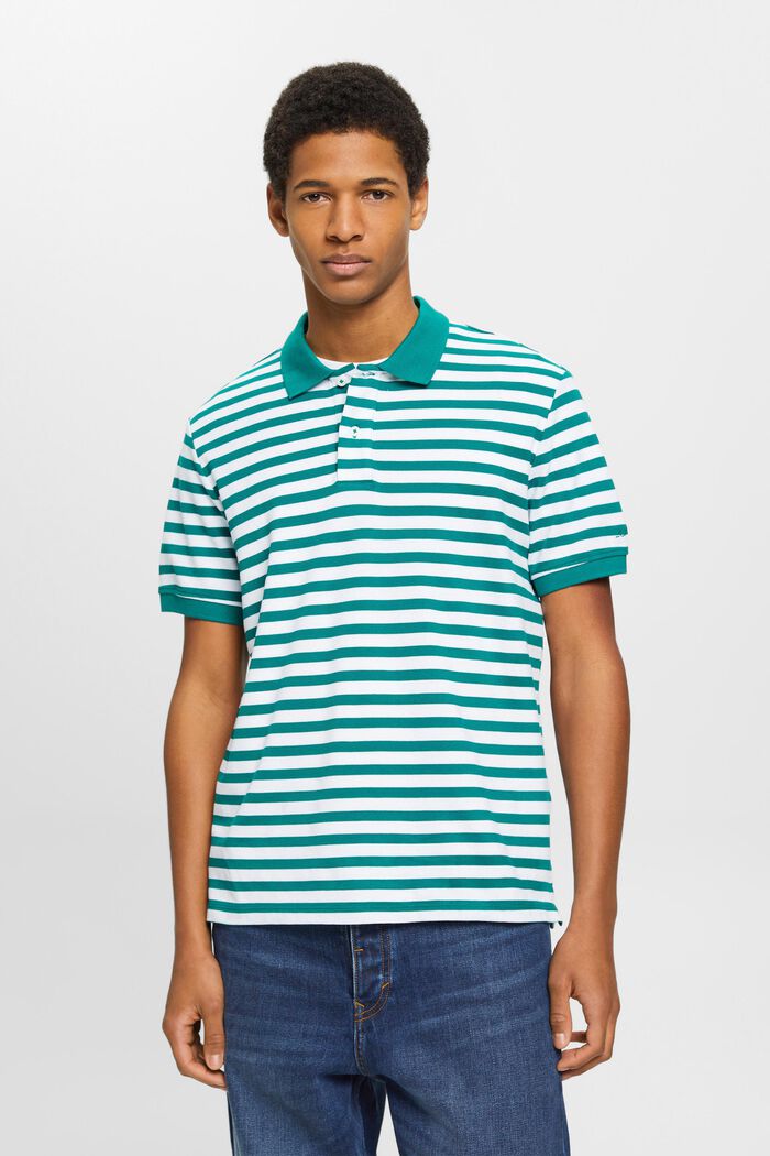 Gestreiftes Slim-Fit-Poloshirt