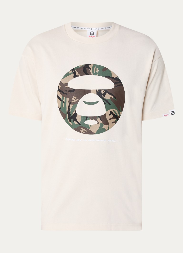 Aape T-shirt with logo and back print