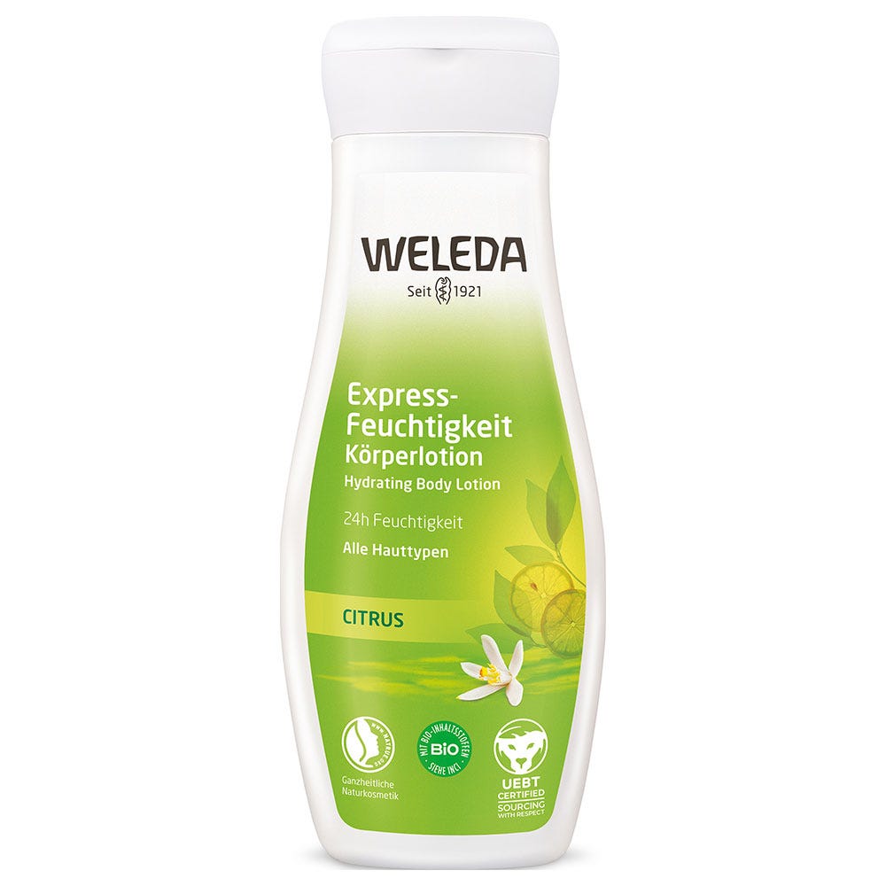 Weleda Citrus Feuchtigkeit Körperlotion 200 ml