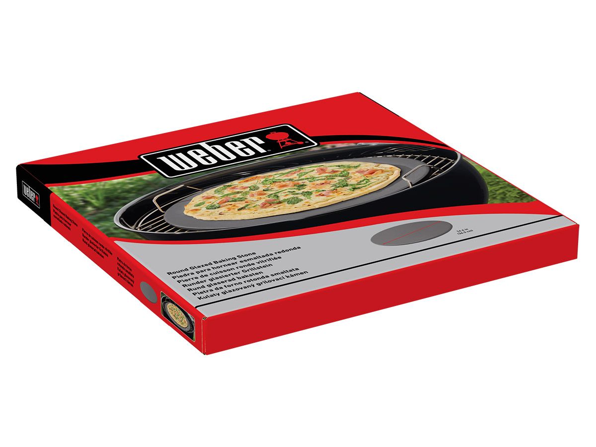 Weber 36 cm glasierter Pizzastein
