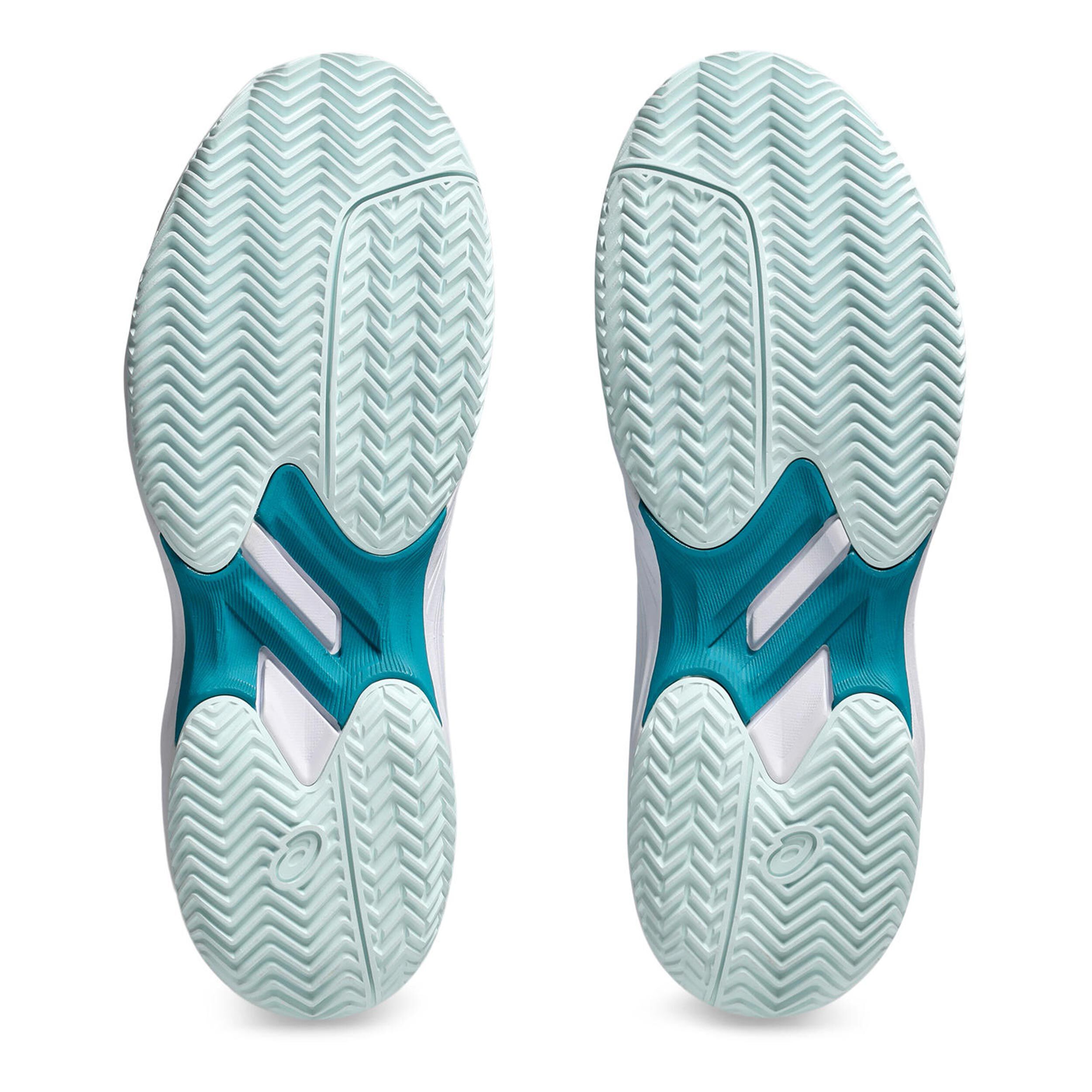 Gel-Game 9 Clay Sandplatzschuh Damen - Blau, Weiß