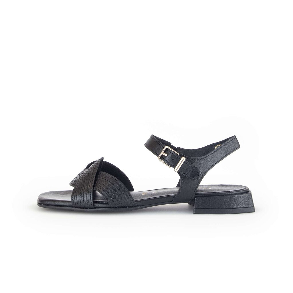 Gabor comfort Riemchensandale schwarz