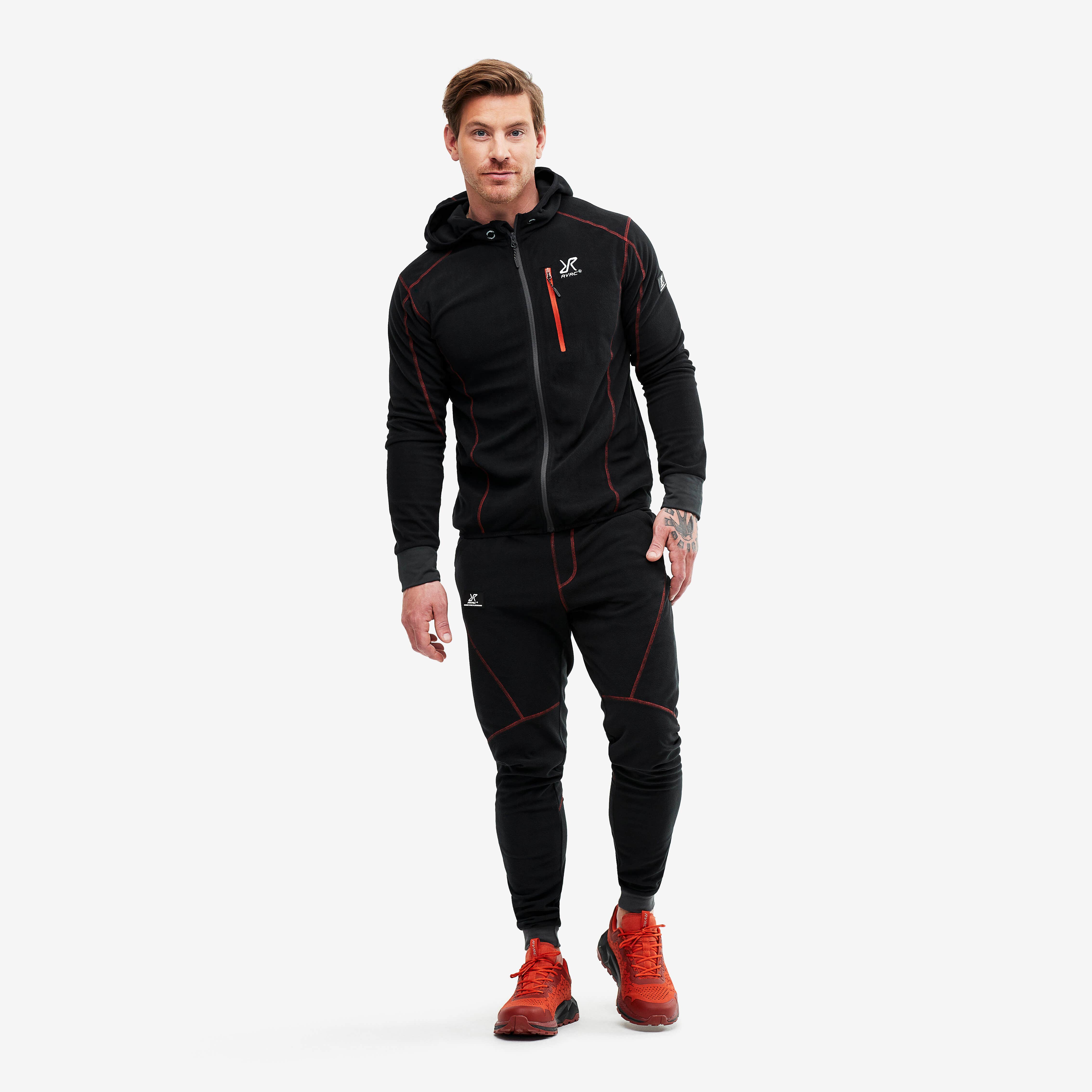 Trekker Hoodie Homme Black