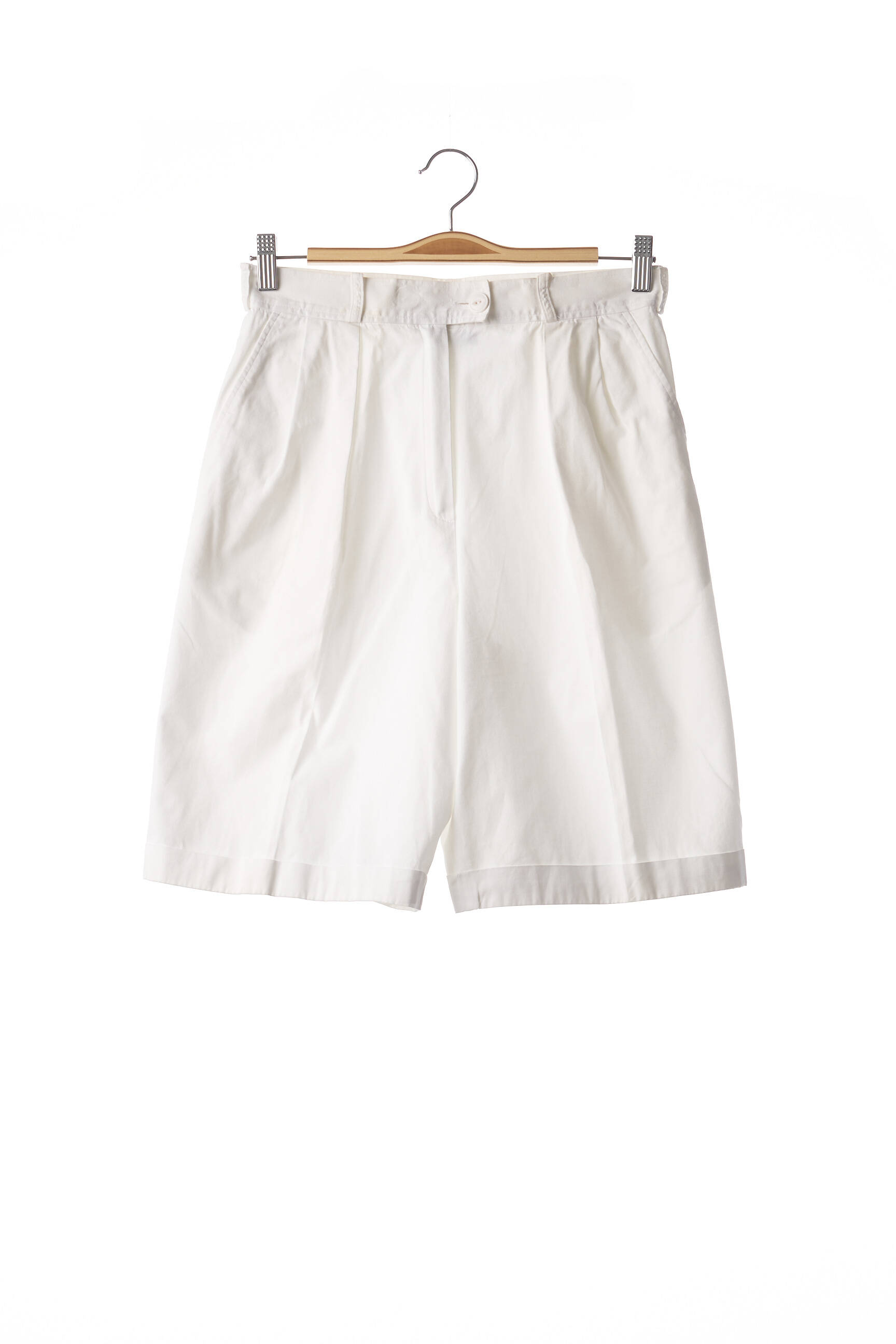 Yves Saint Laurent Bermudas Femme couleur blanc