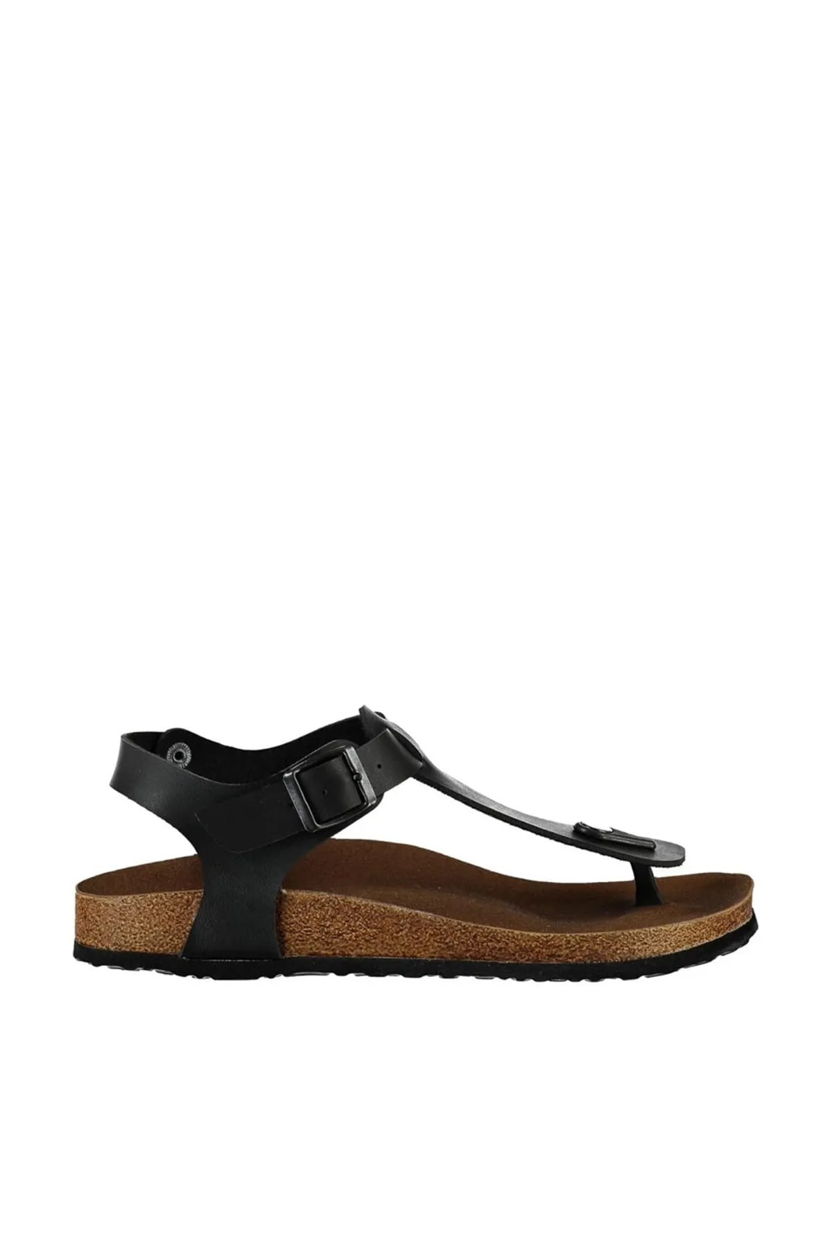 Fox Shoes  Schwarze Damensandalen B777805009