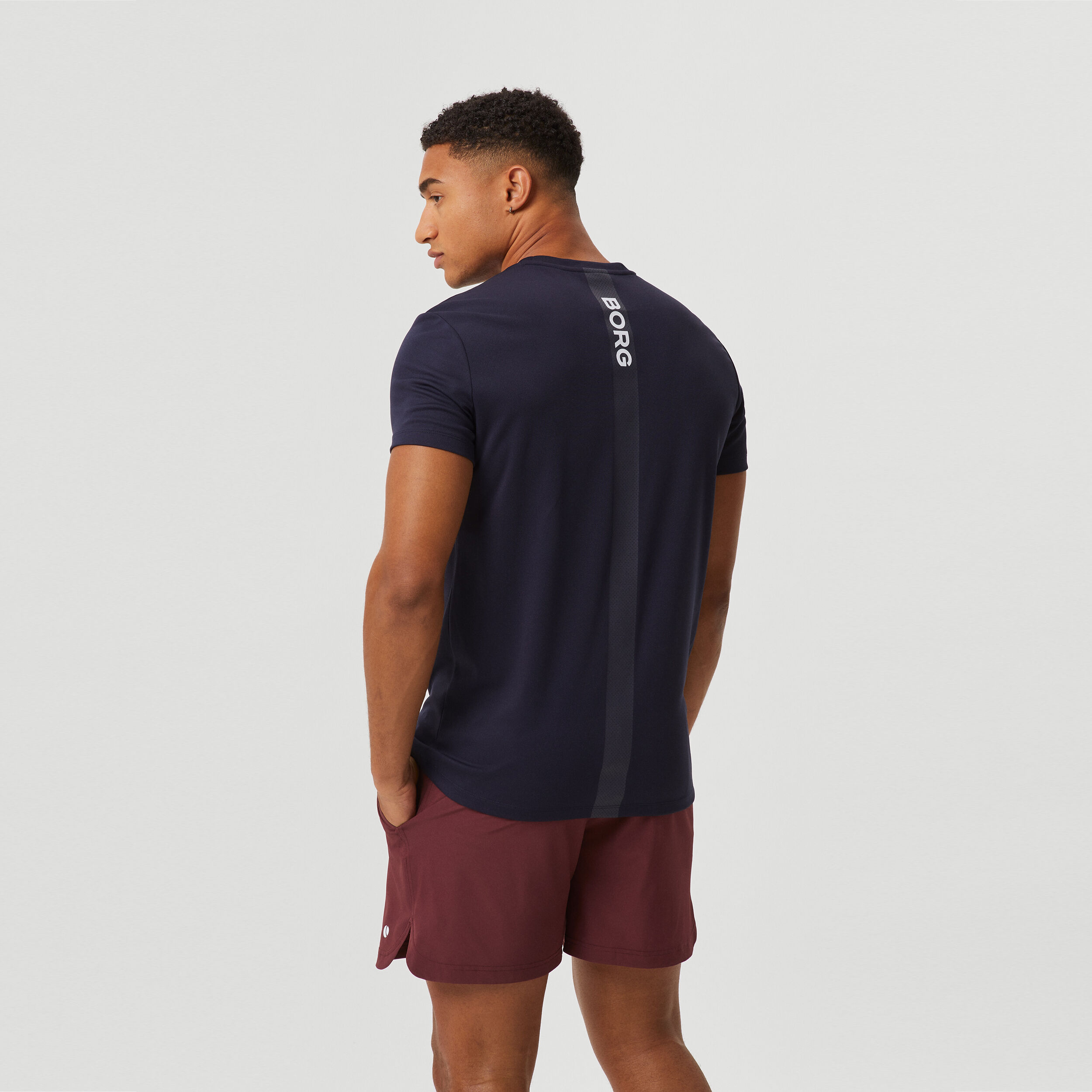 Ace Stripe T-Shirt Herren - Dunkelblau