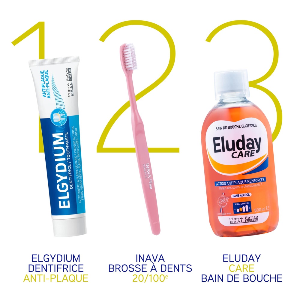 Oral Care INAVA Brosse à dents 20/100 Souple Brosse à dents