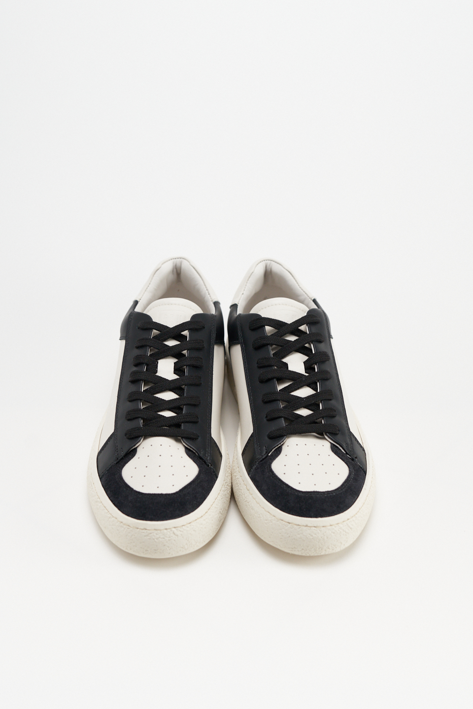 CPH157M leather mix cream beige/black
