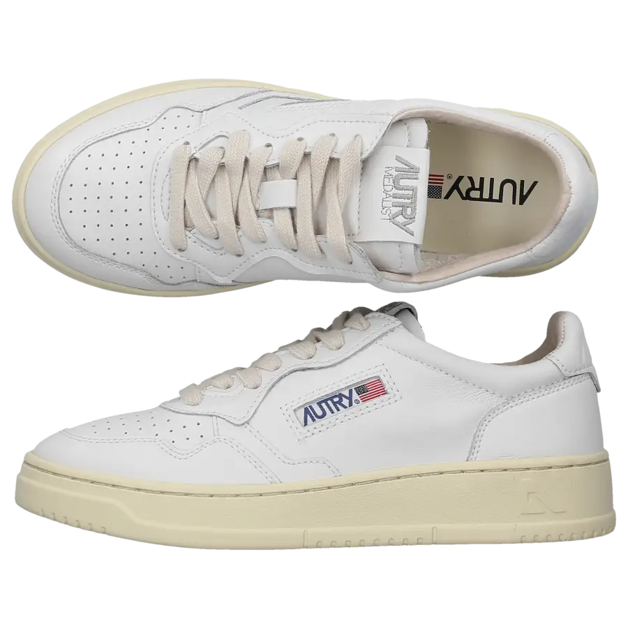 Autry - Sneaker low MEDALIST Kalbsleder - weiß