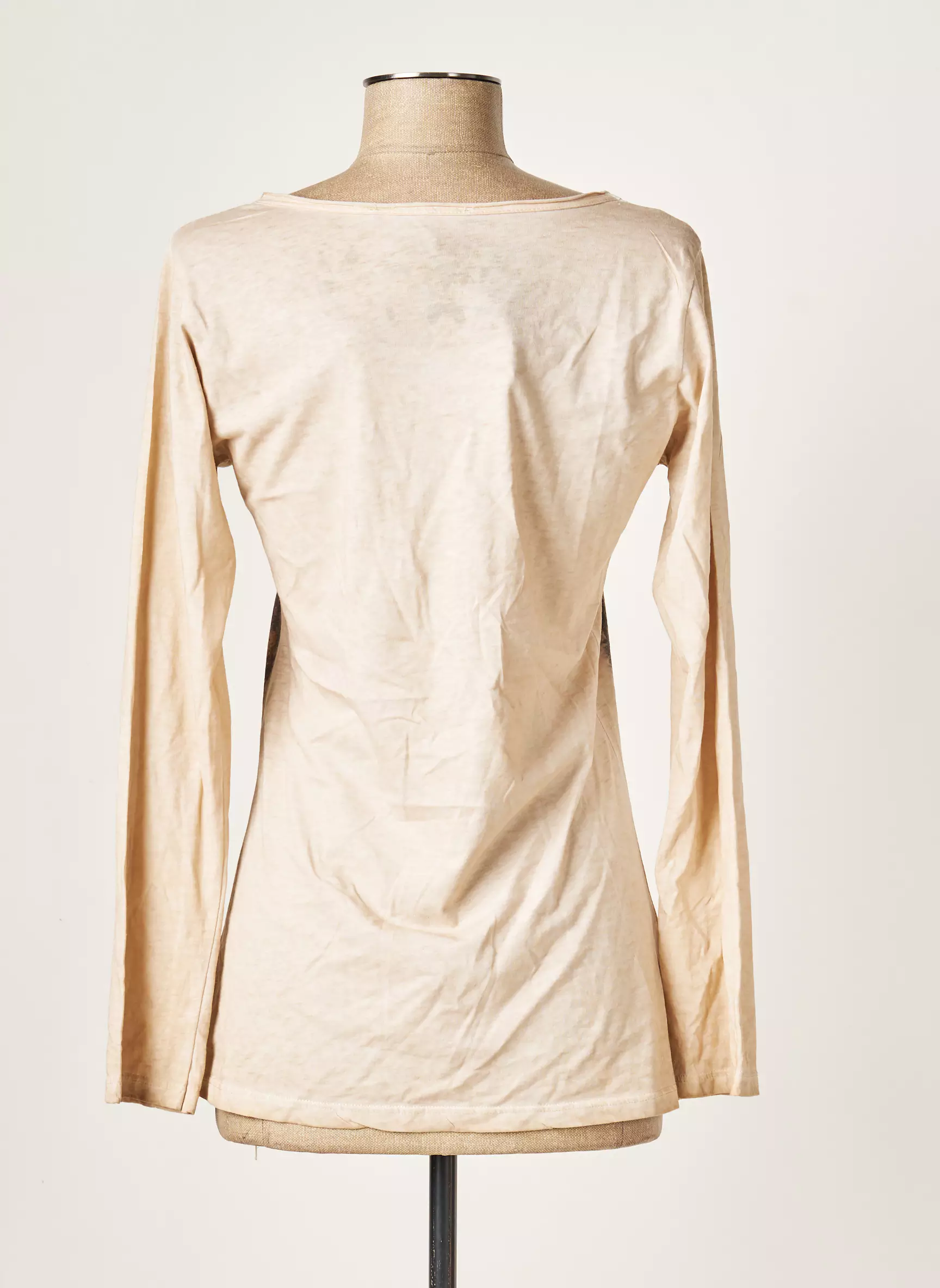 Michela Mii Tshirts Femme couleur beige