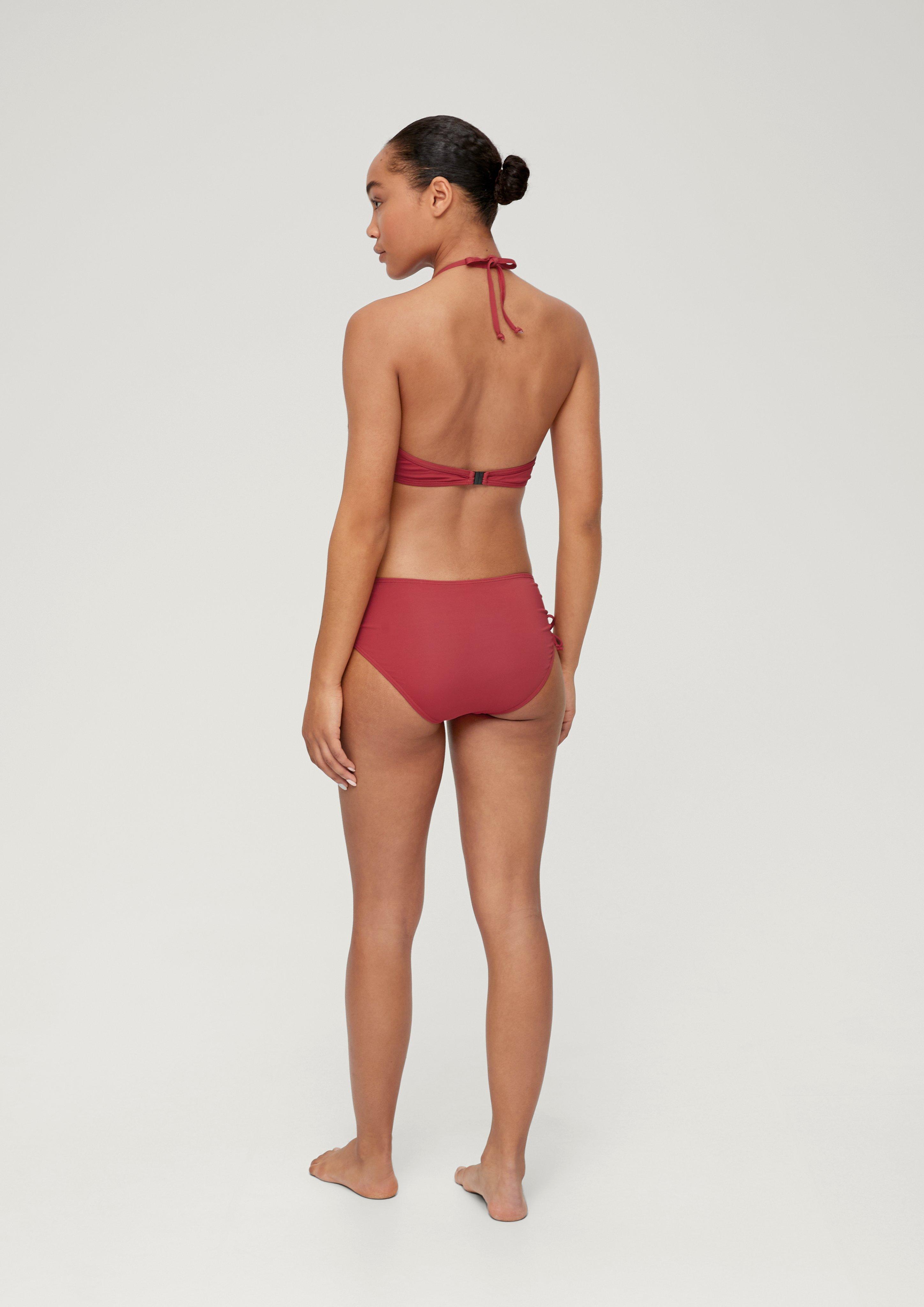 Bikinihose mit seitlicher Raffung  6008722-3400