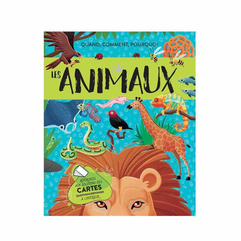 Le coffret du méga atlas des animaux avec 4 maquettes Sassi