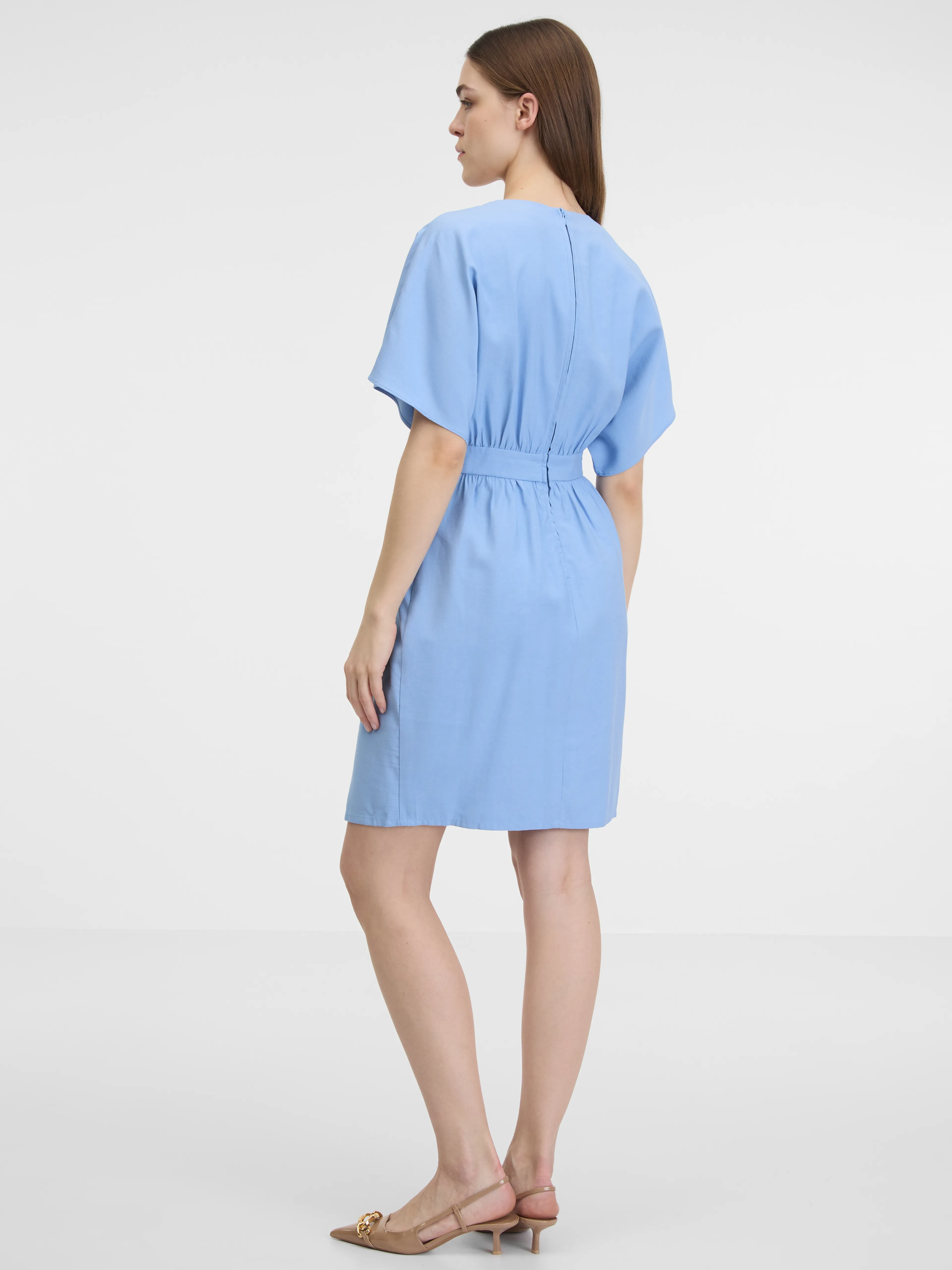 Hellblaues Damenkleid ORSAY