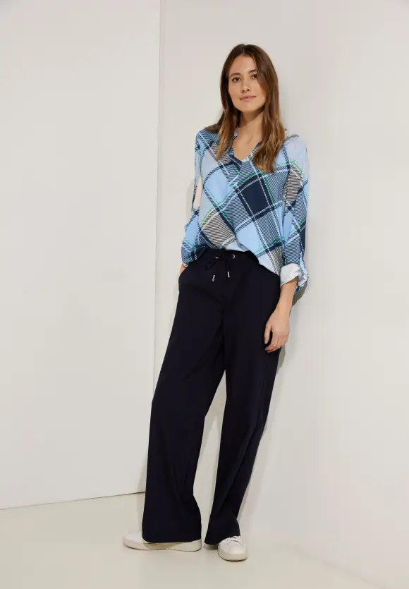 CECIL Karobluse mit Turn-Up Arm