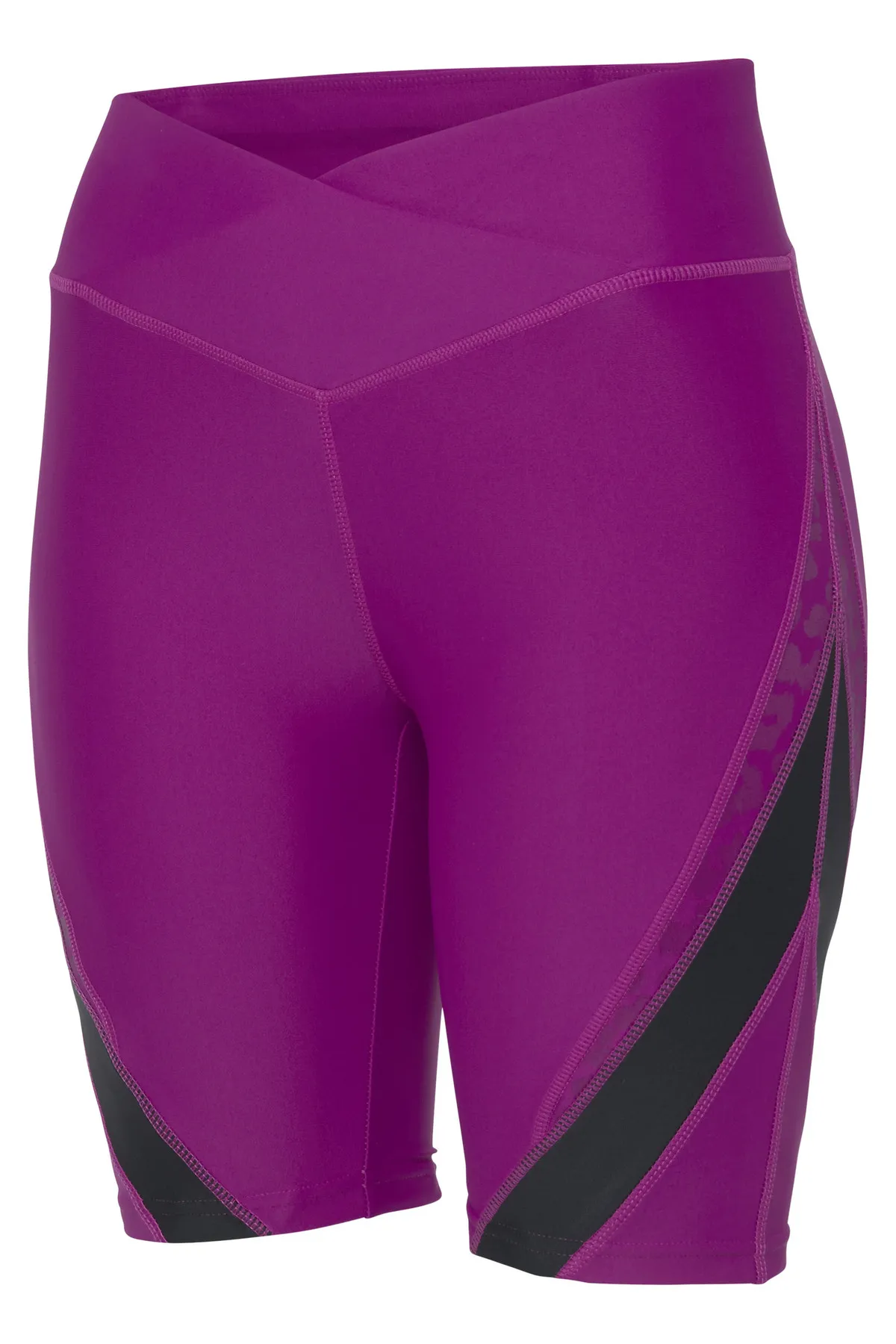 LASCANA Active  Kurze Sporthose - Lila - Mittlerer Bund