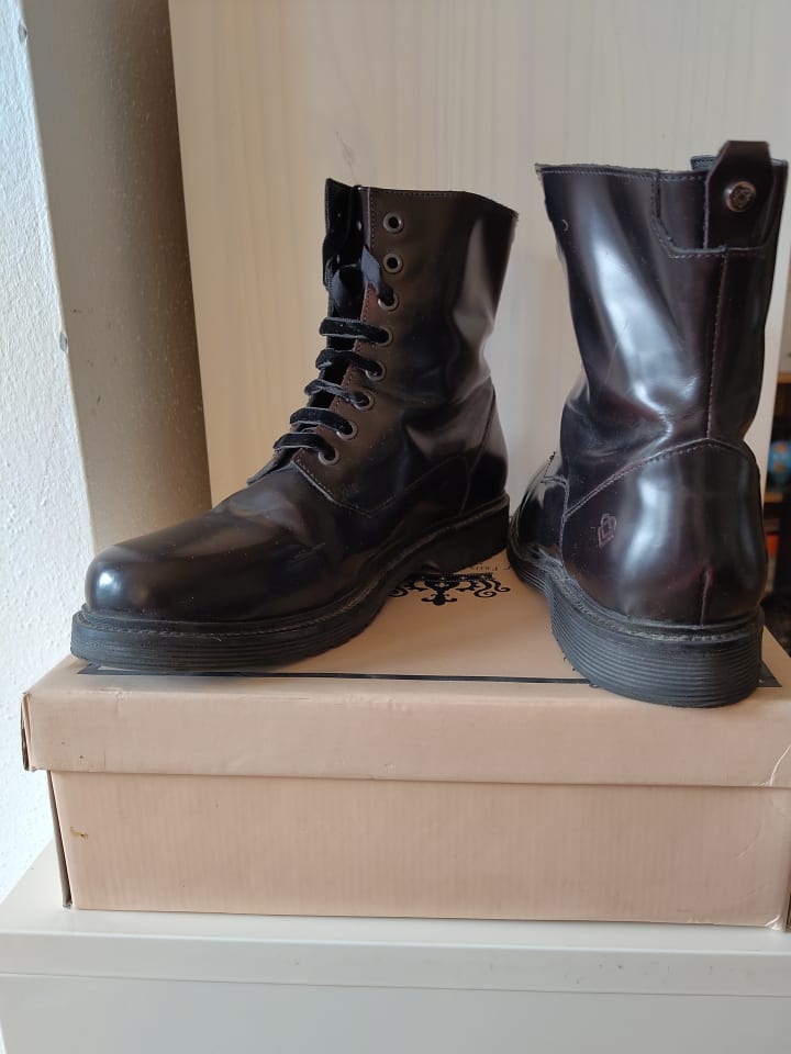 Liebeskind Leder-Boots in Schwarz günstig kaufen 41