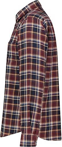 Marc O'Polo Herren Hemd Regular Fit Langarm