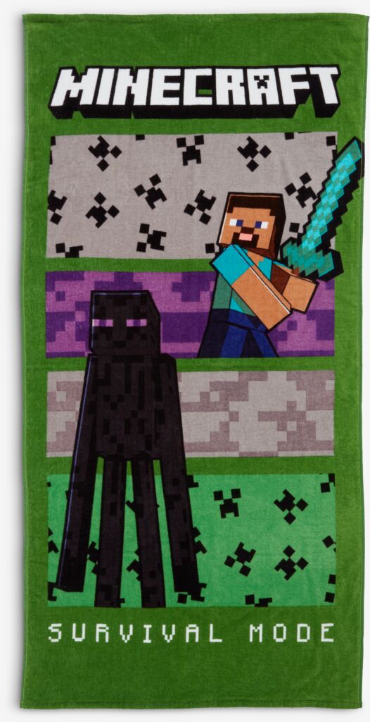 Ręcznik kąpielowy MINECRAFT złoty MINECRAFT 70x140cm