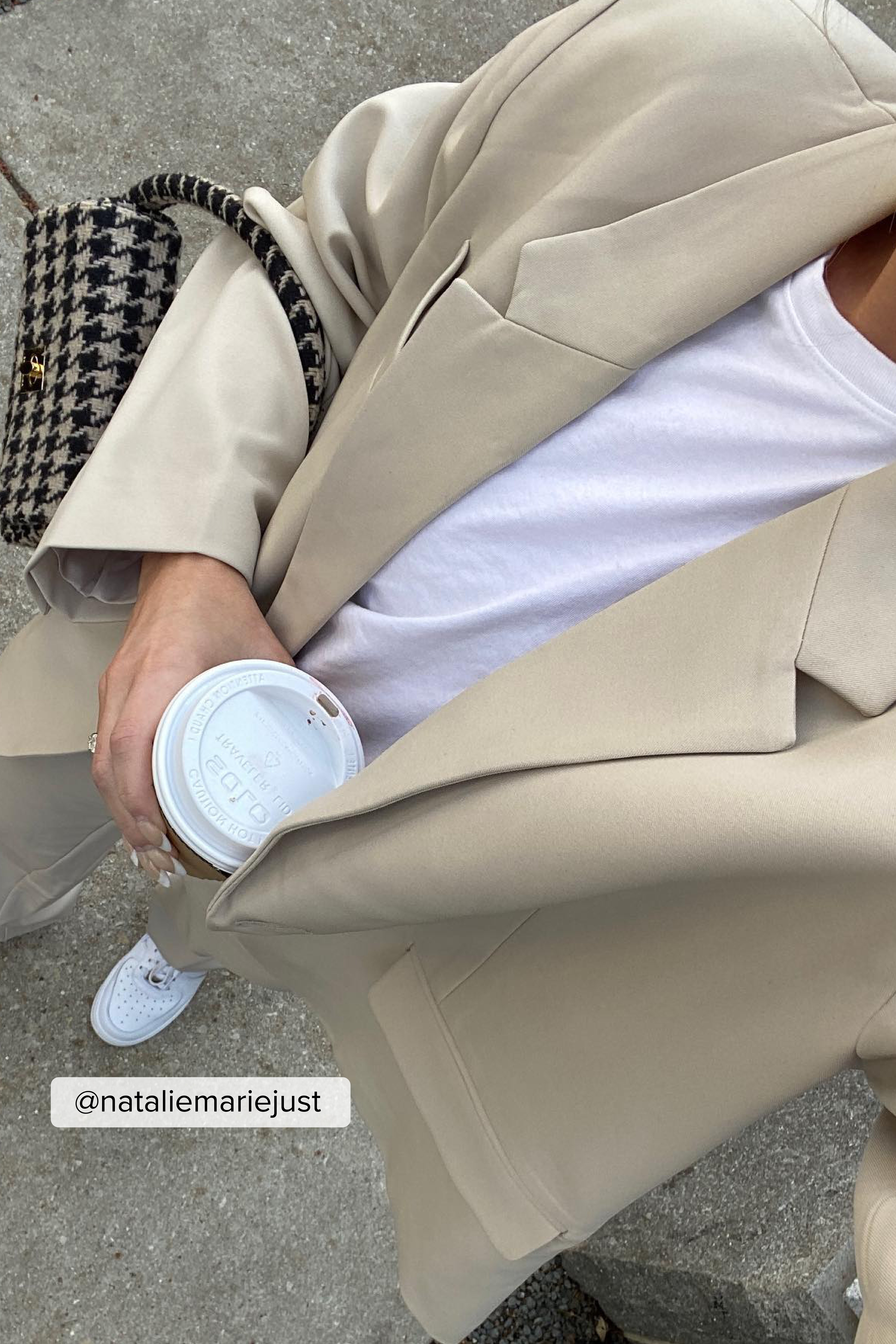 Lässiger Blazer mit Oversize-Passform