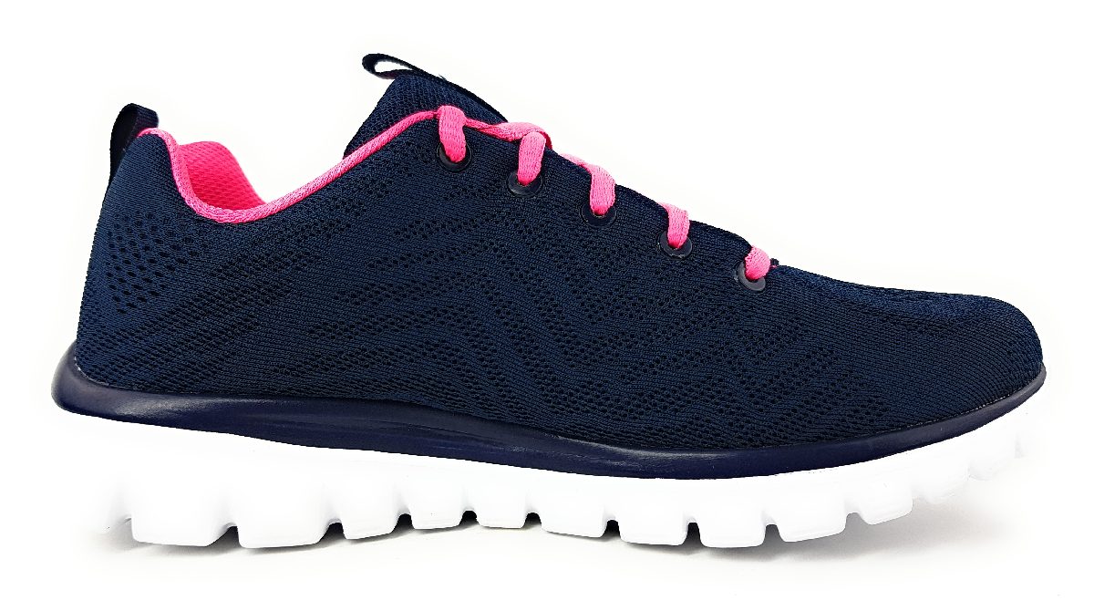 Skechers Graceful 12615 NVHP Blau NVHP Navy/ Hot Pink