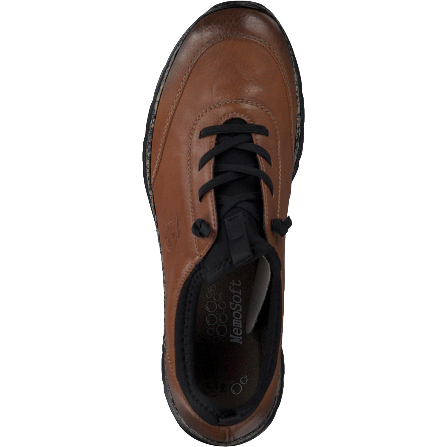 Rieker N4281, Schnürschuhe, Herren, cayenne/schwarz