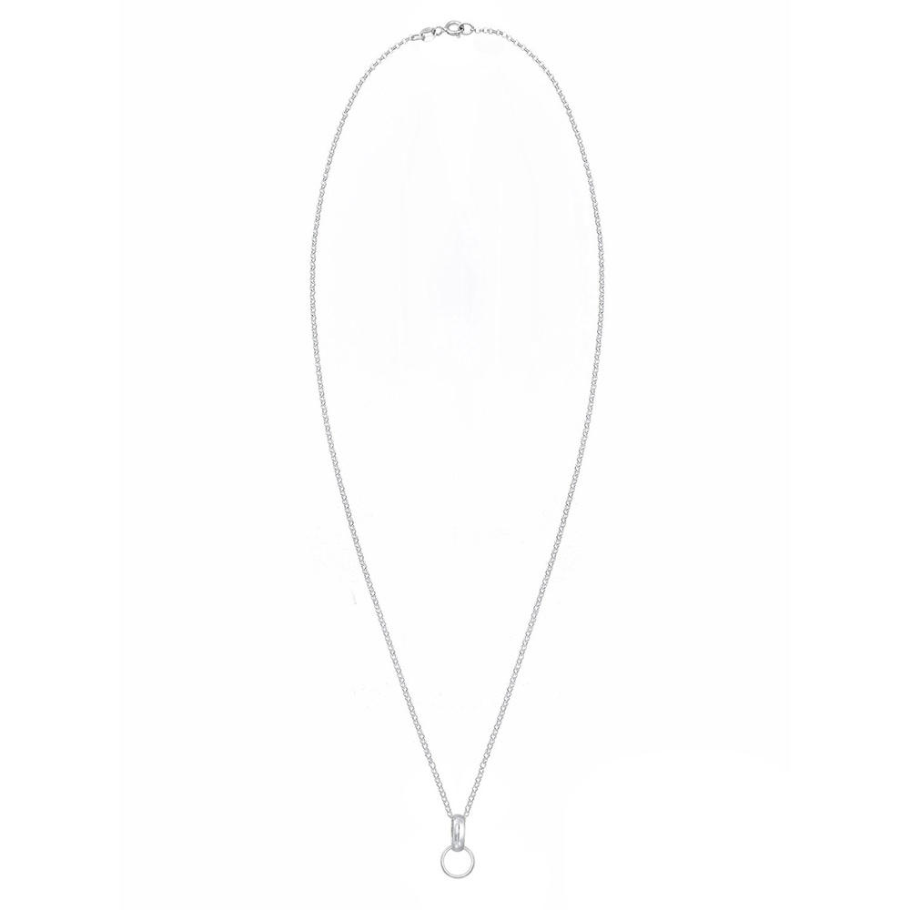 Nenalina Nenalina Collier Pendentif femme support de breloques de base en argent sterling  Bijoux