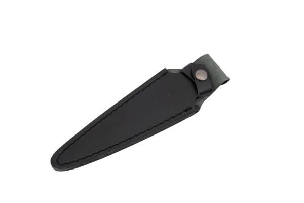Lederscheide Schwarz Sgian Dubh