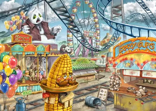 Kinderpuzzle ab 9 Jahren - EXIT Puzzle Kids Im Freizeitpark - 368 Teile