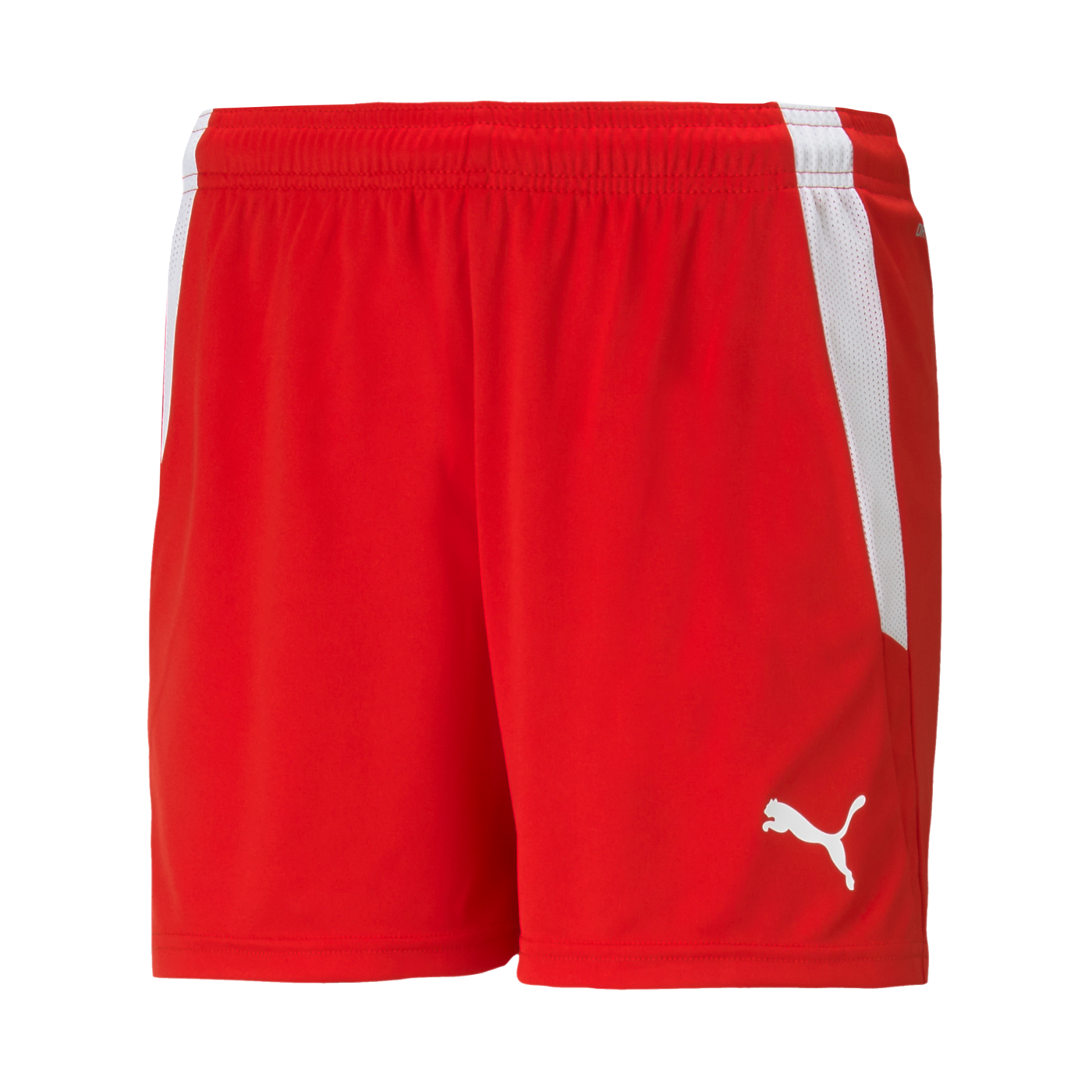 PUMA teamLIGA Shorts Damen Rot Weiss F01