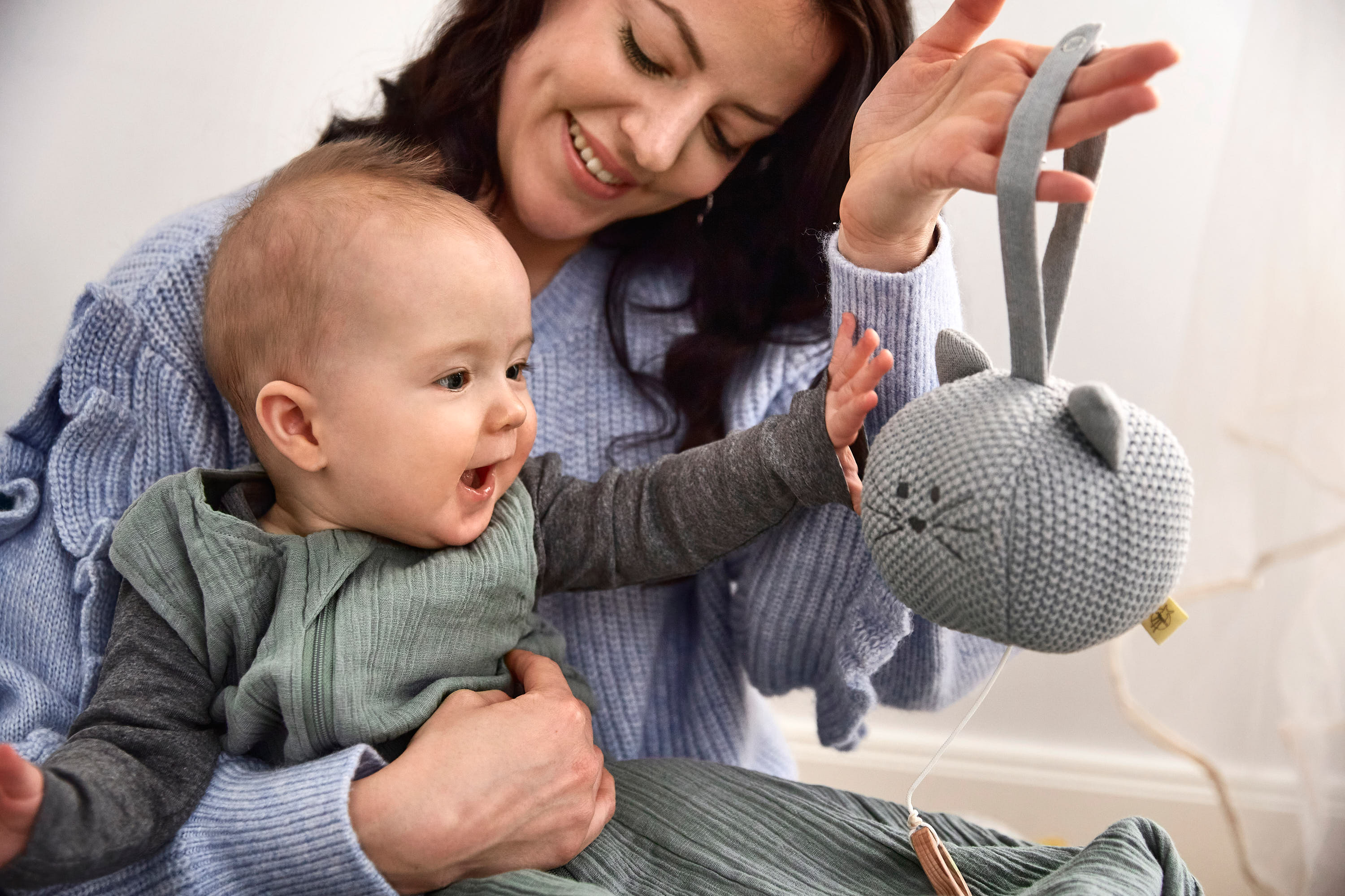 Baby Sommerschlafsack Tog 1 - Bio Baumwolle, Grün