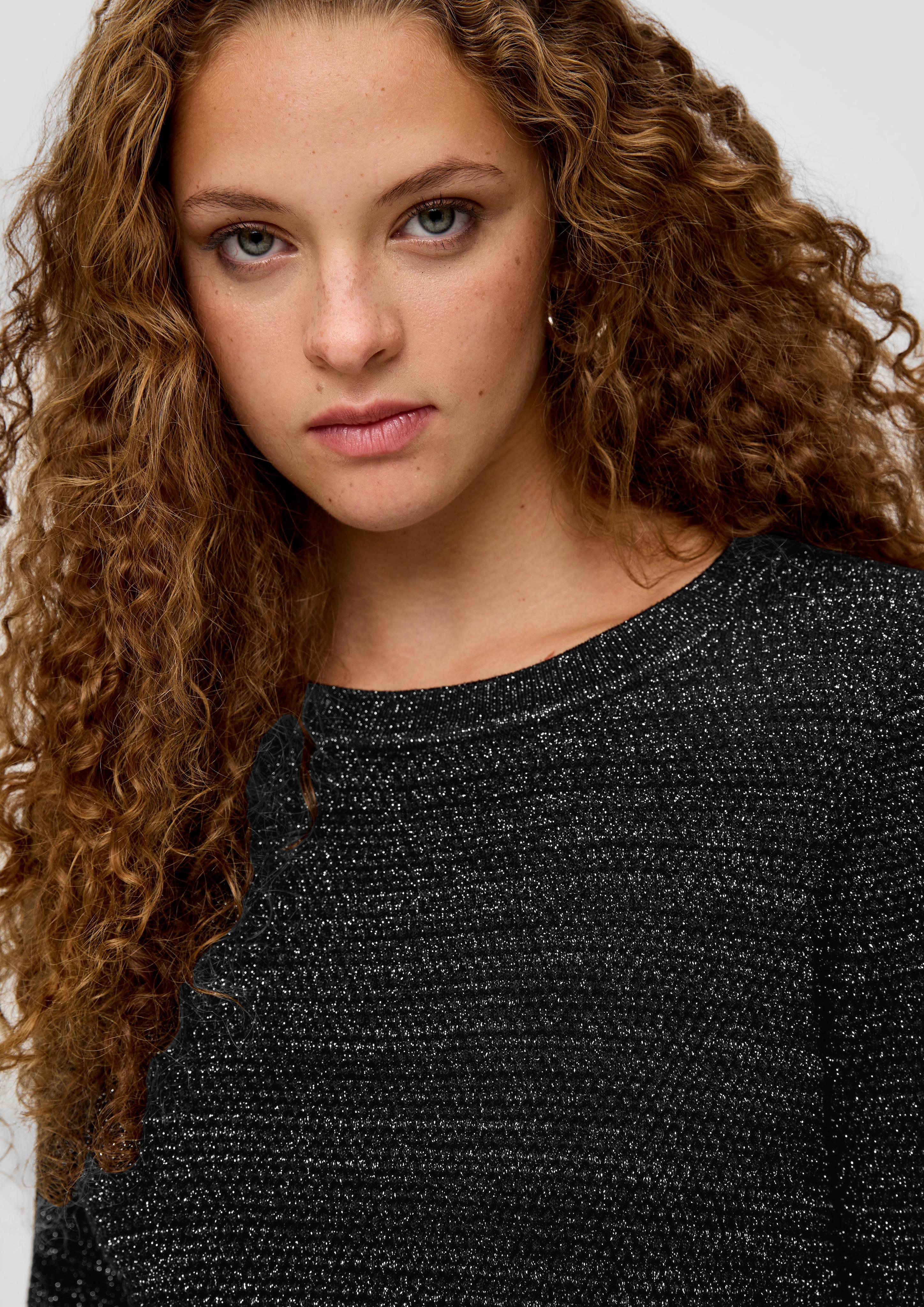 Feinstrickpullover mit Glitzergarn  2137906-99W0