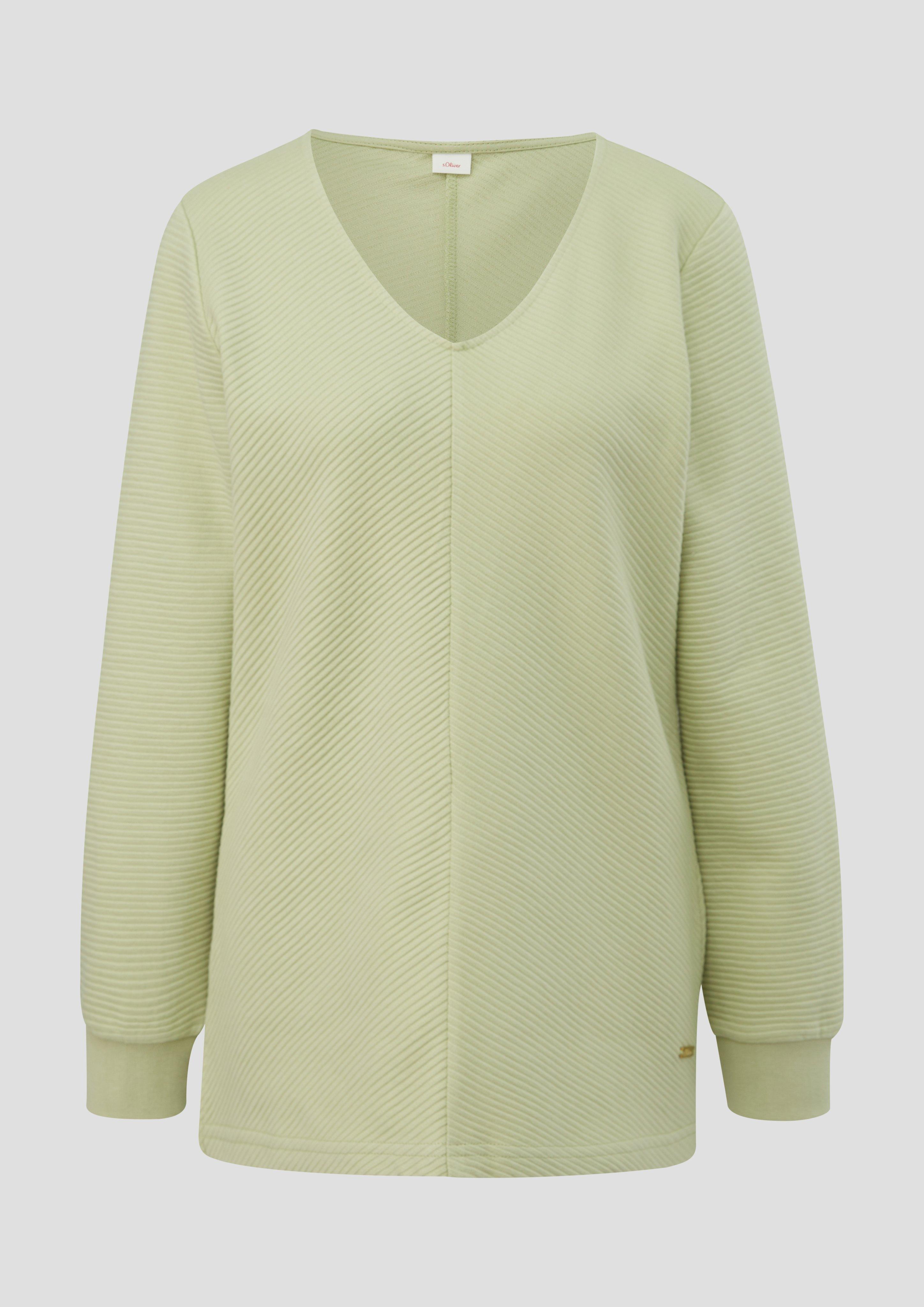 Pyjama-Sweatshirt aus reiner Baumwolle  6009281-2610