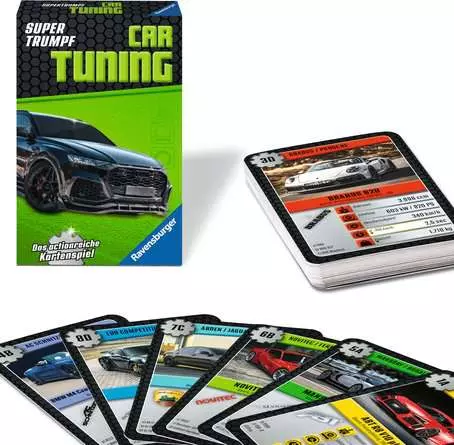 Car Tuning - Kartenspiel ab 7 Jahren