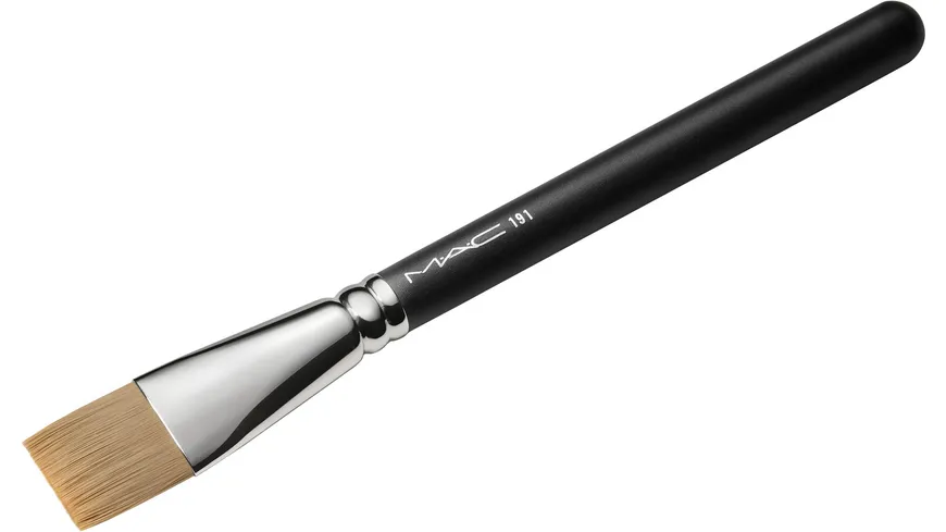 MAC Square Foundation Brush schwarz, silber