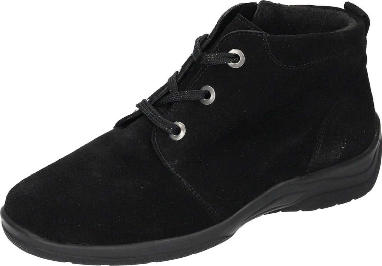 WALDLÄUFER Winterstiefel schwarz