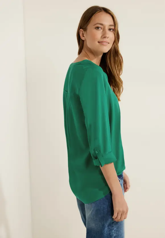 CECIL Bluse in Unifarbe