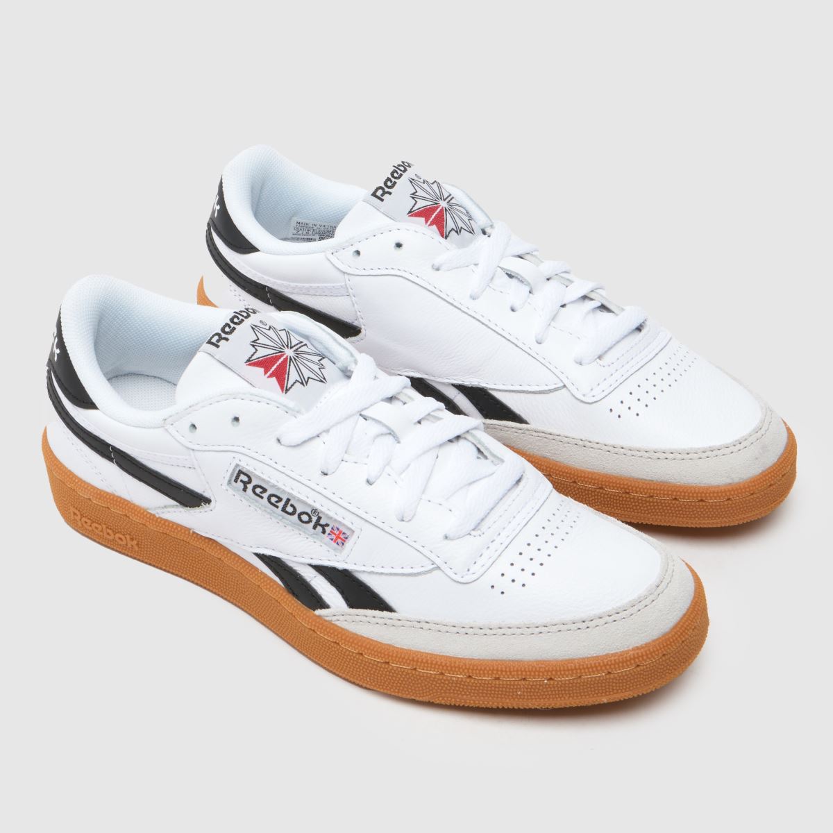 Reebok Club C Revenge Vintage-skor i vitt och svart
