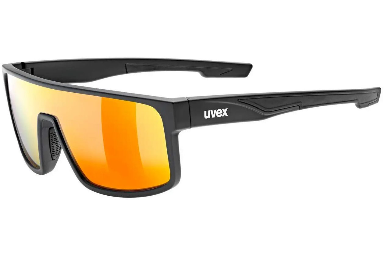 Uvex LGL 51 Black Matt / Mirror Red