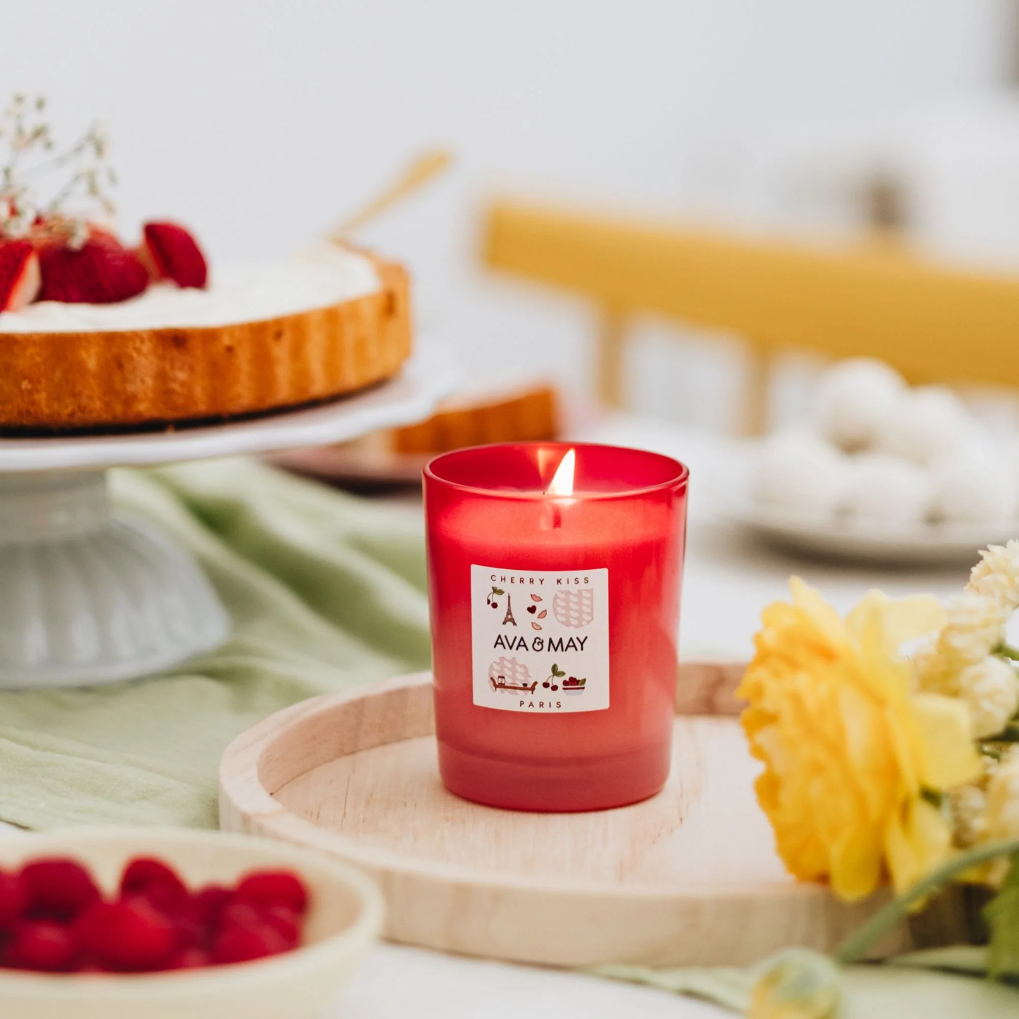 Cherry Kiss Candles - Duftlys