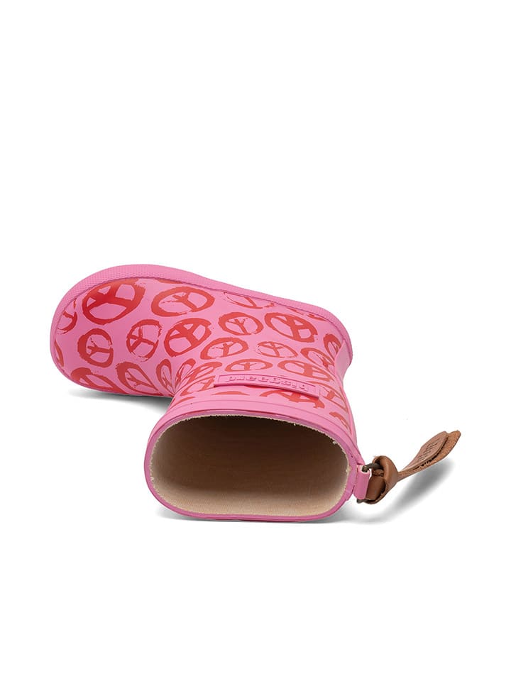 bisgaard Gummistiefel in Rosa/ Rot günstig kaufen