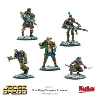 Judge Dredd - Block Gang Champions & Heavies (EN)